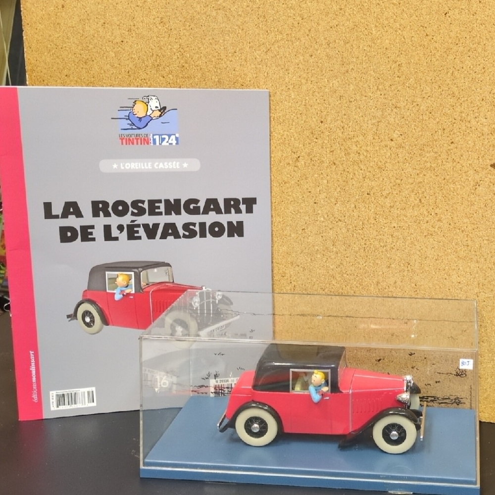 La Rosengart De L'évasion/Les Voitures De Tintin